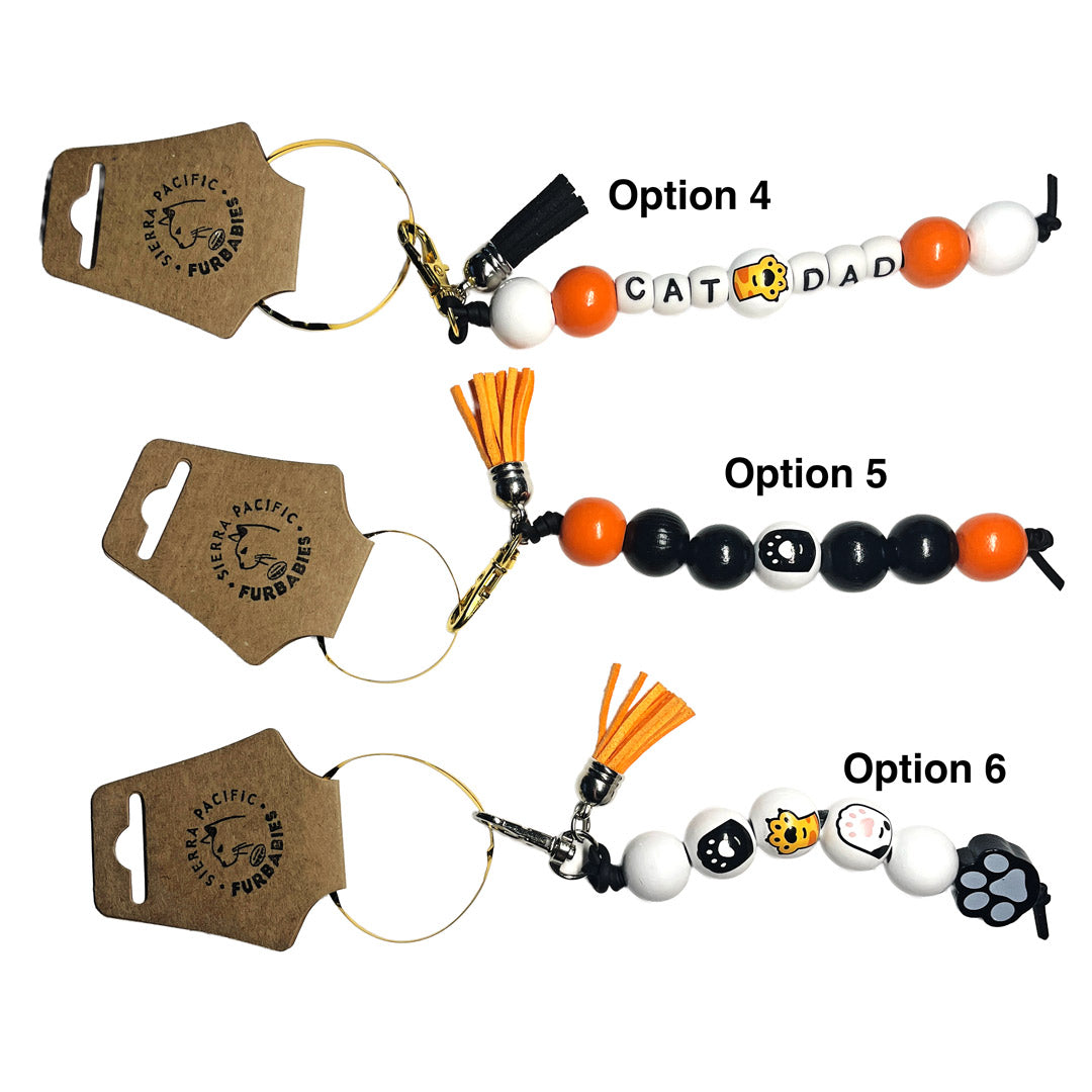 'Jumbo Bead' Keychain